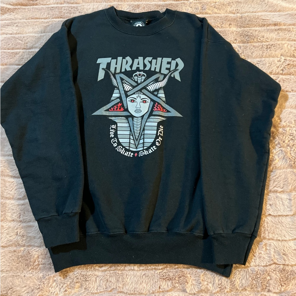 Thrasher Goddess crewneck sweater. Size SMALL